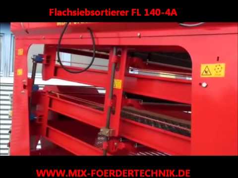 Mix-Fördertechnik - Flachsiebsortierer Kartoffelsortierer/Zwiebelsortierer