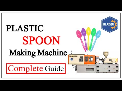 Injection Moulding Machine | Spoon Making Machine | Hi-Tech Plastic  Engineering