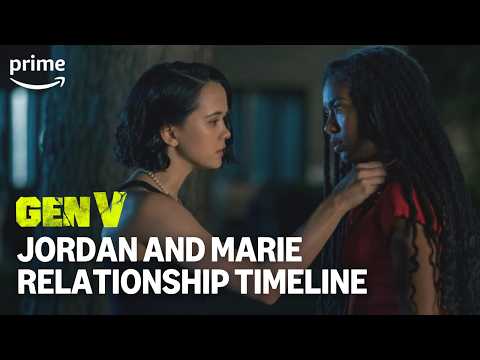 Marie and Jordan's S1 Relationship Journey | Gen V S1 | Prime Video