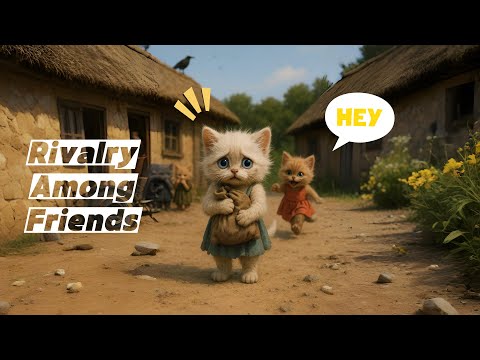 poor cat being teased by friends#viral #poorcat #shorts #viralvideo #video #animation #cat #ai