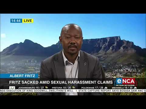 Albert Fritz Fritz sacked amid sexual harassments claims