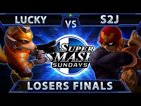 SSS 29 - Lucky (Fox) Vs. S2J (Falcon) SSBM Losers Finals - Melee