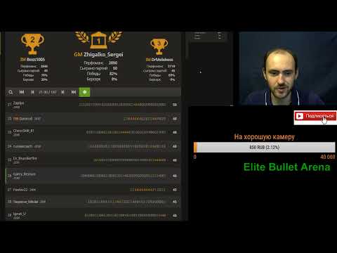 Elite Bullet Arena. Шахматы, блиц на lichess.org