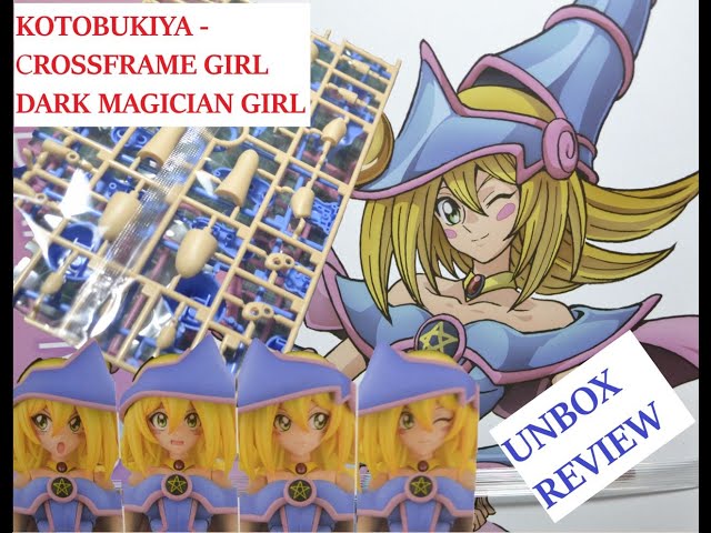 Vídeo relacionado con Kotobukiya YU-Gi-Oh! Figura de plástico modelo Kit Crossframe Girl Dark Magician Girl 18 cm