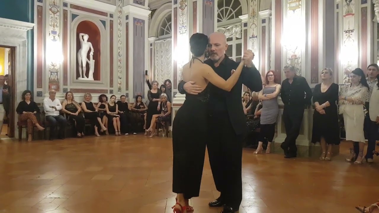 Yailet  Suarez  e Alberto  Colombo.  tango Di Sarli. Indio Manzo. Orvieto Tango Winter.