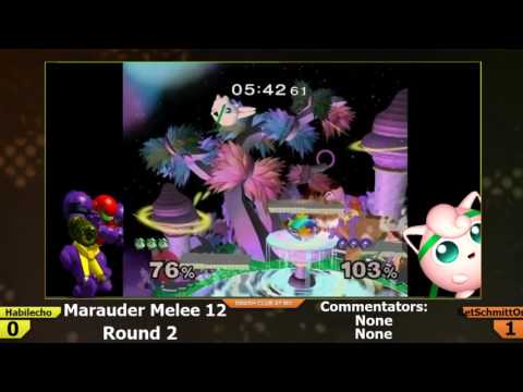 Marauder Melee 12 - Habilecho (Samus) vs GetSchmittOn (Jigglypuff)