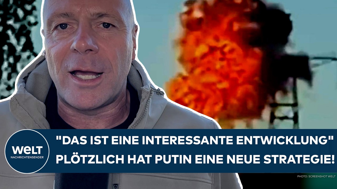 UKRAINE-KRIEG: "Das ist eine interessante Entwicklung!" Plötzlich hat Putin eine neue Strategie!