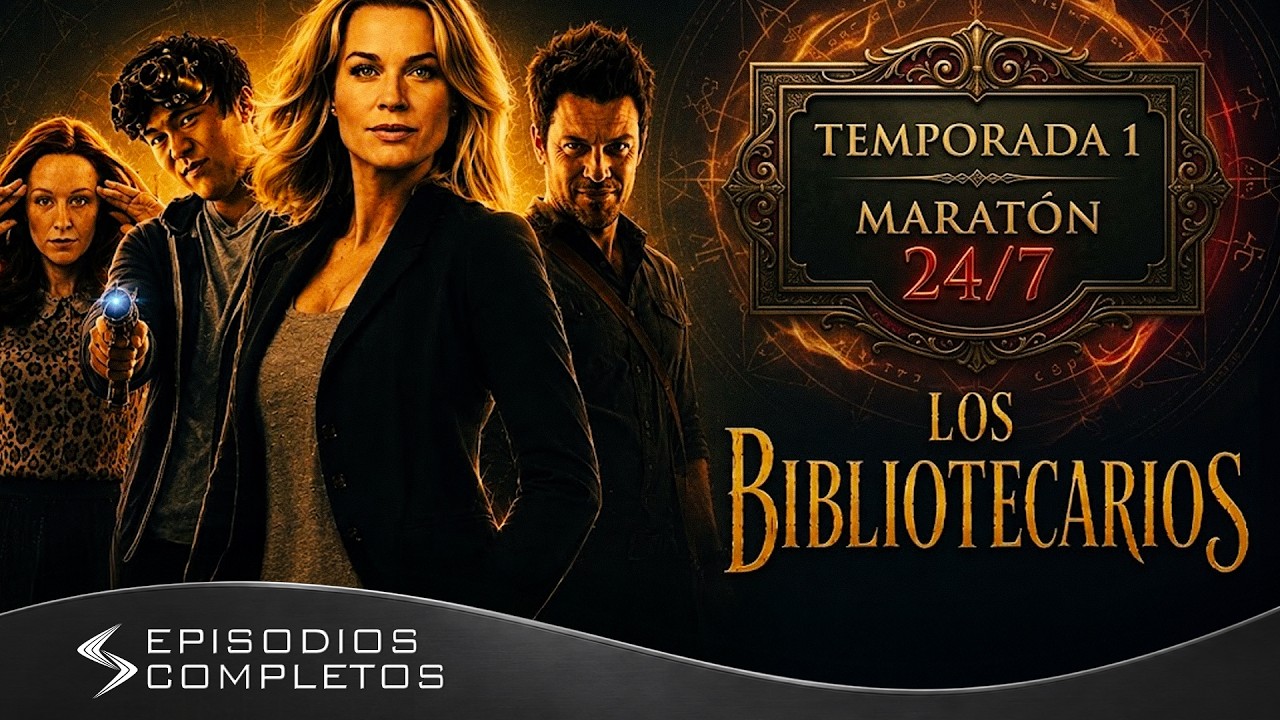Los Bibliotecarios: Temporada 1 COMPLETA | Serie En Español Latino | Maratón 24/7