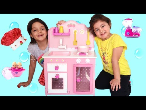 ELİF ÖYKÜ VE MASALIN MUTFAĞI KAYBOLDU - Kids Fun Pretend Play Toy Kitchen Set
