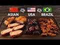 Pork BELLY 3 WAYS - Asian, USA & Brazilian! Which is BEST?
