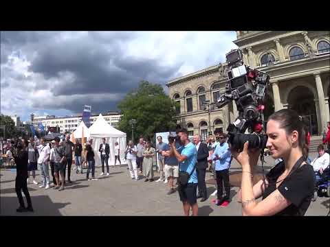 27.06.2023 Hannover. Smart City- Days. Präsentation auf dem Opernplatz. Ohne e geht nichts.