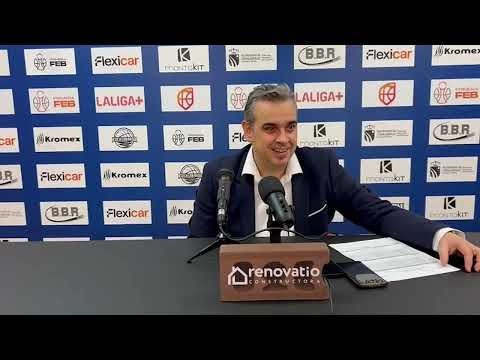 Press conference Iñaki Martin Flexicar Fuenlabrada VS Super Agropal Palencia