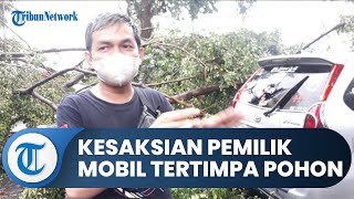 Kesaksian Pengemudi Mobil yang Jadi Korban Pohon Tumbang di Bogor: Untung Engga Gepeng