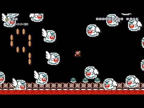 Super Mario Maker - ¿Sanity? → A BOOring Ride