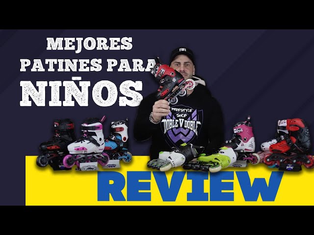 Vídeo relacionado con OLYSPM Patines en Linea Niña,Patines Niña,Patines Niño,Patines Linea Ajustables de 4 Tamaños para Hacer Compañía a Tus Hijos para Interior y Exterior