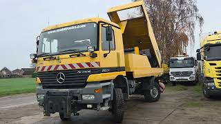 모래살포기 Mercedes-Benz ACTROS 2031 4X4 SNOW BLOWER STEERING AXLE | 이미지 4 - Autoline