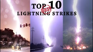 BEST LIGHTNING STRIKES - Top 10 Countdown