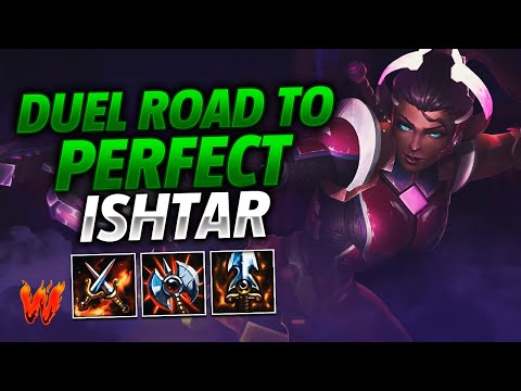 ISHTAR, YOU ALWAYS HAVE TO BAN WELL... - Warchi - Smite Road to Perfect Duel