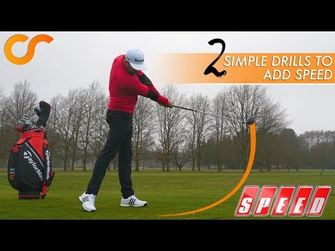 2 SIMPLE DRILLS FOR MORE CLUB HEAD SPEED