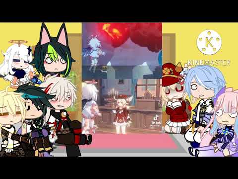 Genshin characters react to eachother//part 5 - Klee//no thumbnail lol