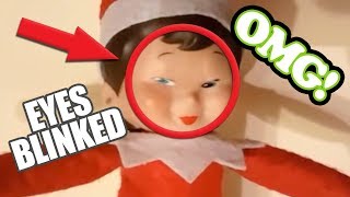 ELF ON THE SHELF caught moving on camera 🎄 TOP 5 🎄 Compilation 2017