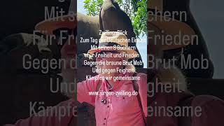 ZwillingsBlick - Zum Tag der Deutschen Einheit -Mit seinen 8 Büchern - Für Freiheit und Frieden - Gegen die braune Brut und den Mob - und gegen Feigheit - Kämpfen wir gemeinsam - www.jürgen-zwilling.de