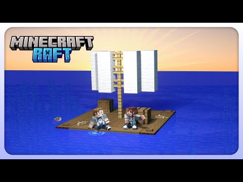 Unbelievable Survival Secrets on Raft in Minecraft 1.20.1