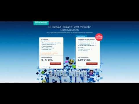 o2 Freikarte - Kostenlose Prepaid SIM Karte inkl. LTE Speed | gratissimo.net