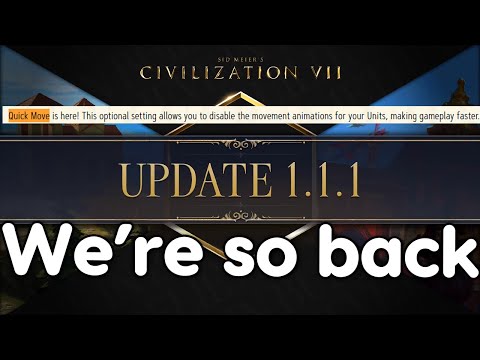 HUGE UPDATE - Patch 1.1.1 - Civ 7 - Analysis and First Impressions