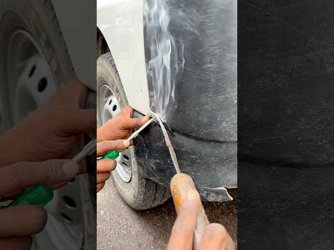 Car Bumper Fixing in 5 Minute #shorts