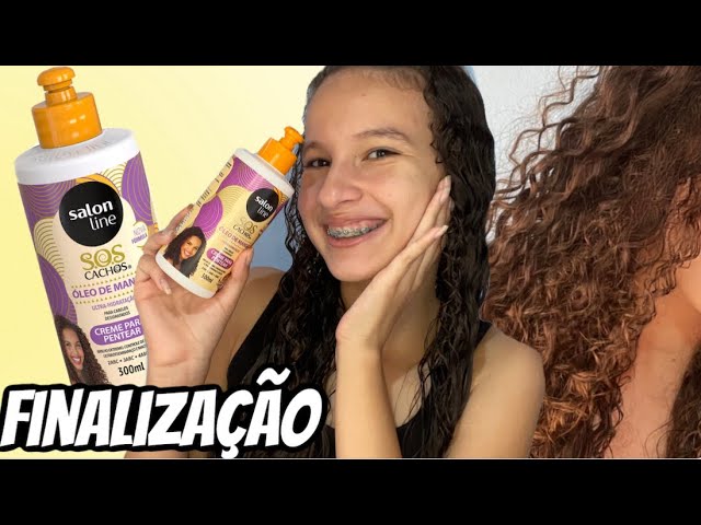 Vídeo relacionado con Salon Line Creme De Pentear SOS Óleo Manga Tradicional 300ml