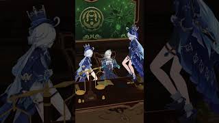 【 Genshin Impact MMD 】Furina Furina Nuvillette | #shorts