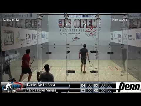 2017 US OPEN: Round of 32: Daniel De La Rosa vs. Carlos Keller Vargas