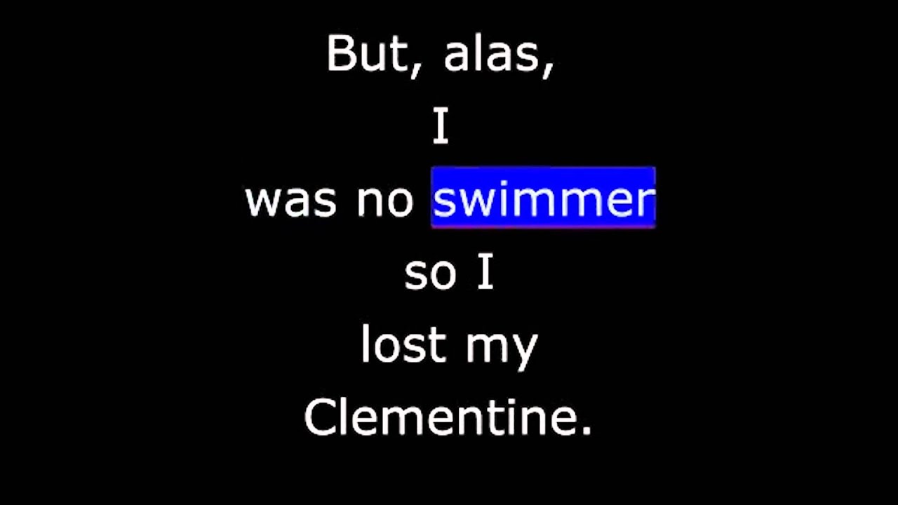 My Darling Clementine
