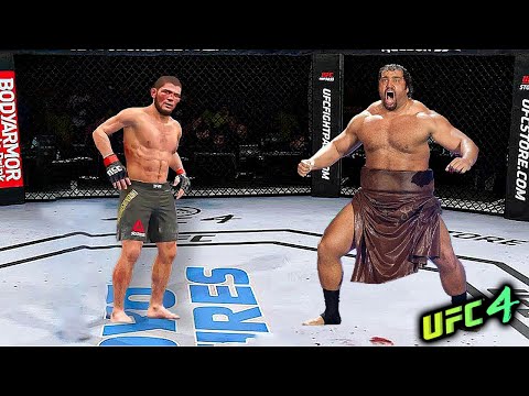Khabib Nurmagomedov vs. Rusev Returns (EA sports UFC 4)