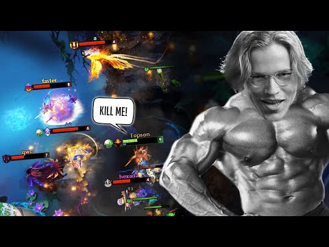 Topson Dragon Knight Mid with SUPER TANK BUILD (feat. Midone) DOTA 2