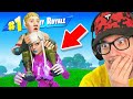 Helping a NOOB get their 1ST WIN! (Fortnite)