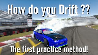 How do you Drift ?? | Assetto Corsa Drift Tutorial !! #1 Steady circular swivel drift