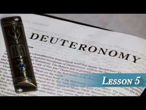 Lesson 5 - Deuteronomy 4