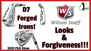 D7 Forged Irons - NEW for 2020 - Looks and Forgiveness - PGA Show 2020
