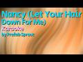 Prefab Sprout KARAOKE Nancy Let Your Hair Down For Me