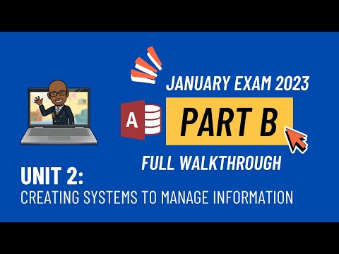 Unit 2 - January 2023 - Part B Walkthrough