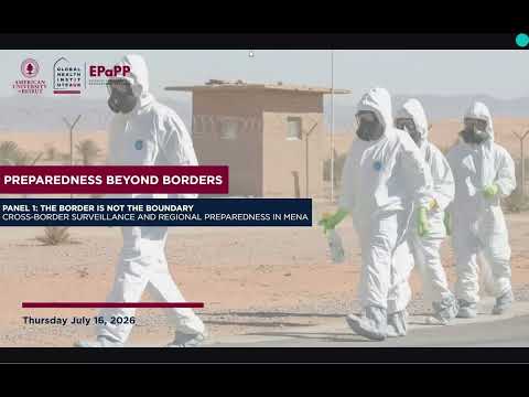EPAPP Webinar | Preparedness Beyond Borders: Panel 1