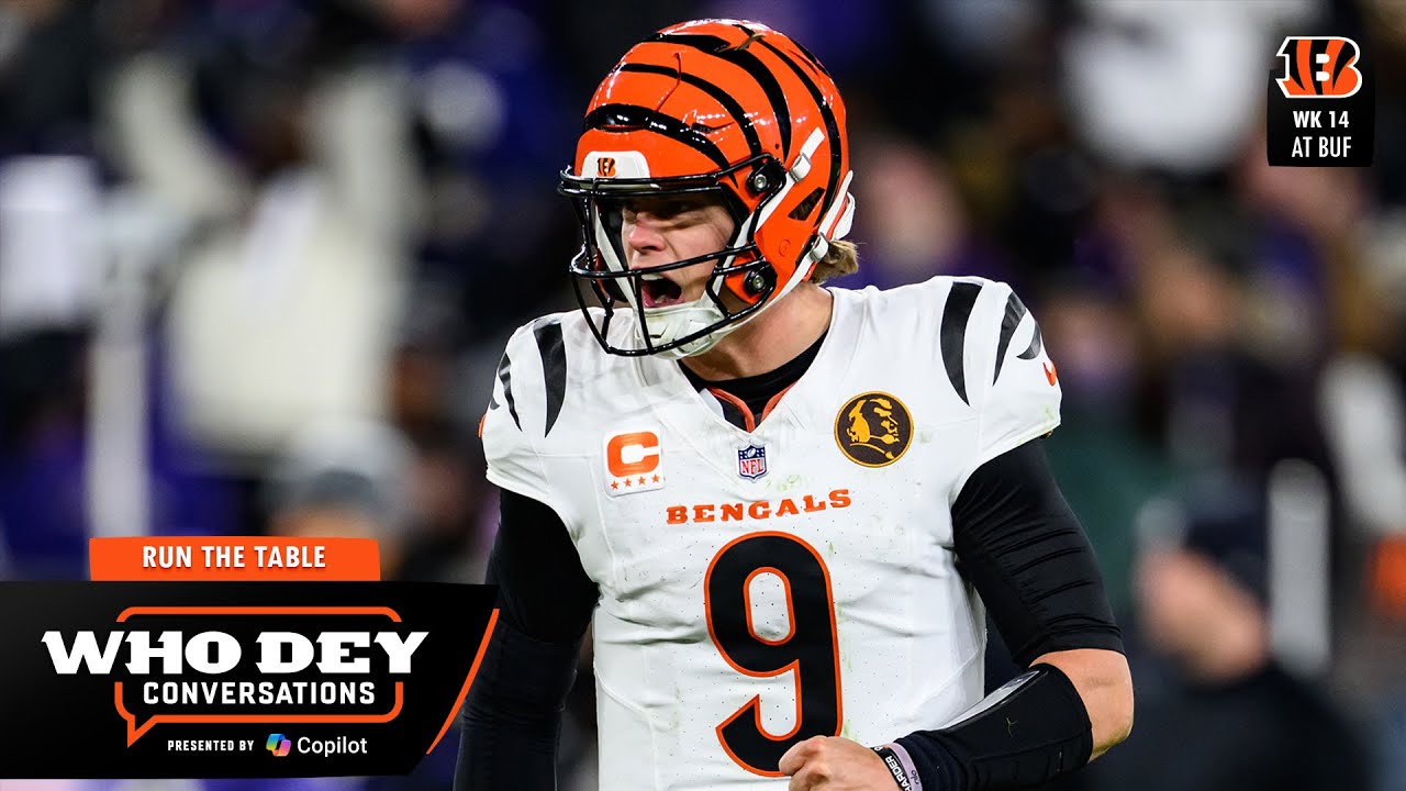 2025 WHO DEY CONVERSATIONS | Can The Bengals Run The Table? | Presented by Microsoft CoPilot