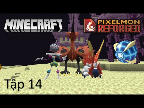 Minecraft Pixelmon #14: Paradox Slither Wing, Thu phục Galarian Zapdos nhưng mà lạ lắm