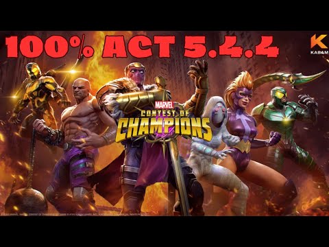 Act 5.4.4 100% - M.O.D.O.K. Boss Fight - Marvel: Contest of Champions