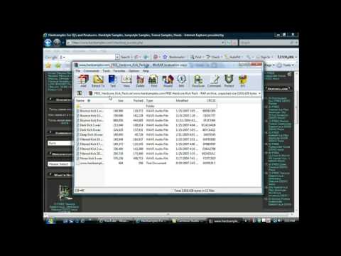 Fl Studio 8 (Tutorial)-How to import sounds into Fruity Loops