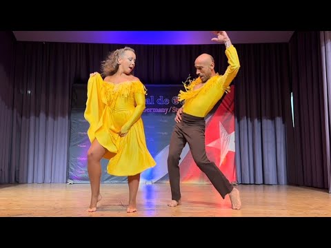 Cuban Salsa, musicality by OSBANIS & ANNETA - festival de Cuba Stuttgart 2025 #cubansalsa