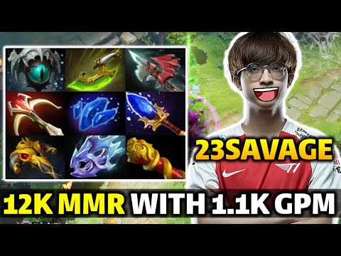 23SAVAGE 1100 GPM MEDUSA! - INSANE Power of 12K MMR DotA 2