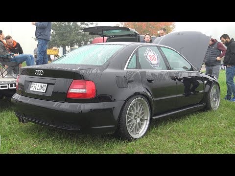 Hannover Hardcore 1100HP Audi RS4 Limo Bi-Turbo! 50-310km/h Acceleration!